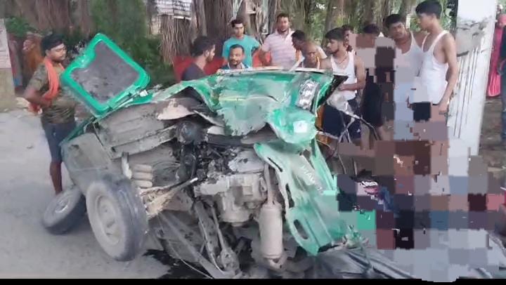 Bihar Breaking:बेगूसराय में दर्दनाक सड़क हादसा! कार और ऑटो की टक्कर में 6 लोगों ने मौके पर तोड़ा दम, दो की हालत गंभीर