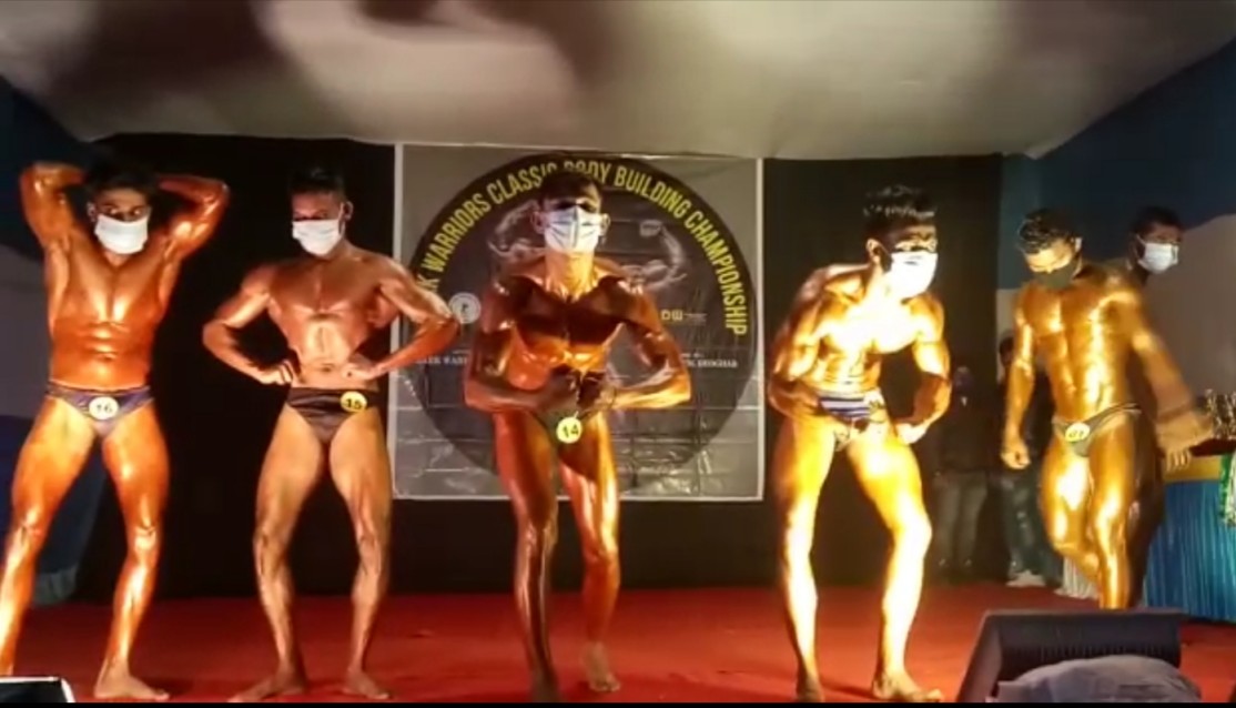 देवघर में बॉडीबिल्डिंग प्रतियोगिता , चयनित खिलाड़ी नेशनल चैपियनशिप में होंगे शामिल