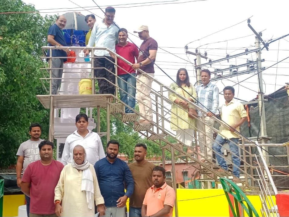 स्वतंत्रता दिवस से पहले भाजपा ने शुरू की महापुरुषों की प्रतिमा की साफ सफाई, विधायक नारायण दास के नेतृत्व में शुरू हुआ अभियान