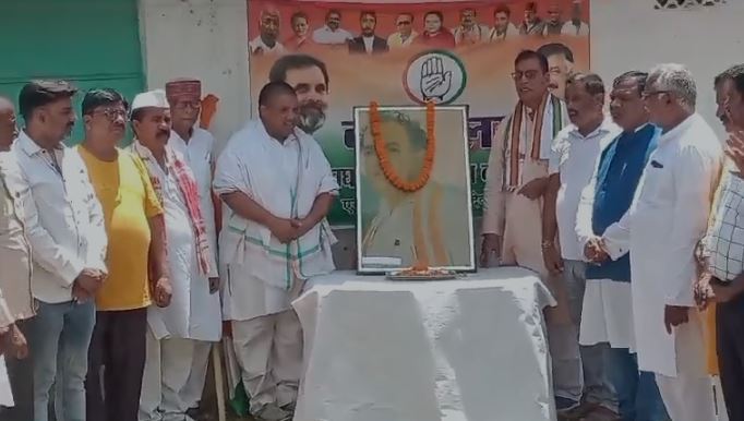 संचार क्रांति के प्रणेता पूर्व प्रधानमंत्री राजीव गांधी की 80 वी जयंती पर निकाली गई सद्भावना रैली