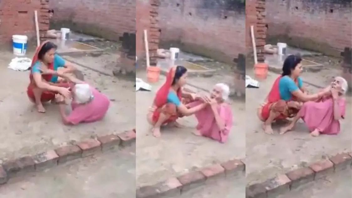 देखिए कलयुगी बहू ने कैसे बुजुर्ग सास की बेरहमी से की पिटाई, जब वीडियो वायरल हुआ तो......