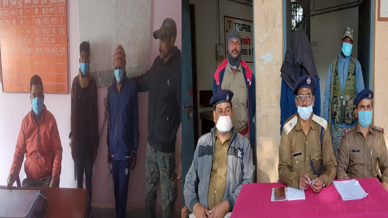 लोहरदगा और पलामू में धराए वाहन चोर गिरोह, कई गाड़ियां भी बरामद