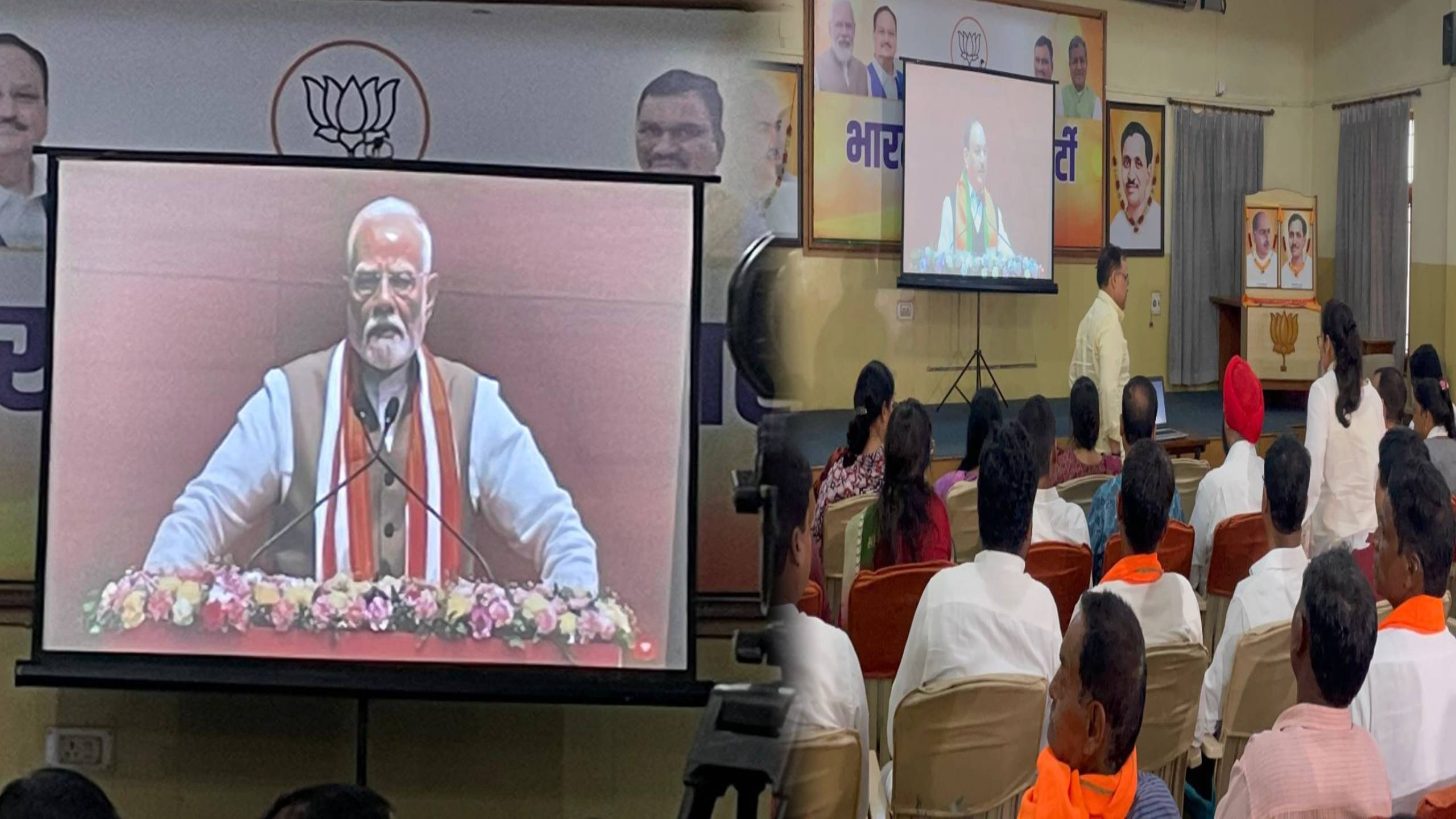 प्रधानमंत्री मोदी बने भाजपा के पहले सदस्य, कहा जब दो सदस्य सदन तक पहुंचे थे तो  लोग उड़ाते थे मज़ाक 