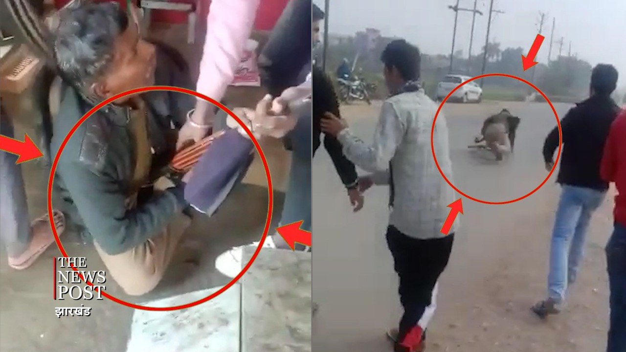 पुलिस की सरेआम पिटाई का वीडियो वायरल, अब तक नहीं पकड़े गए गुंडे