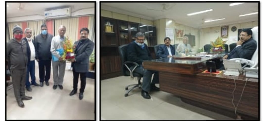 इंडियन माइन मैनेजर एसोसिएशन मिला सीएमडी से 