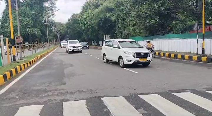 जमशेदपुर:जिला प्रशासन की ओर से किया गया पीएम नरेंद्र मोदी के काफिले का रिहर्सल, पढ़े कल किन-किन मार्गो से होकर गुजरेंगे पीएम