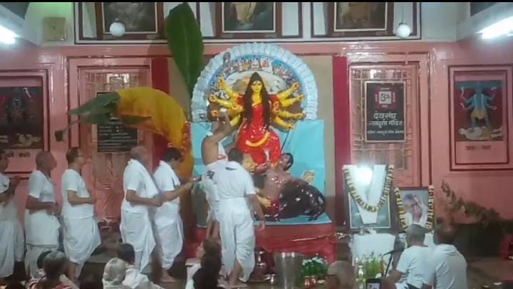 आज भी देवघर में ऋषि मुनियों की प्रद्धति से की जाती है नवदुर्गा की विशेष पूजा, देवसंघ वाले निभा रहे है प्राचीन परंपरा