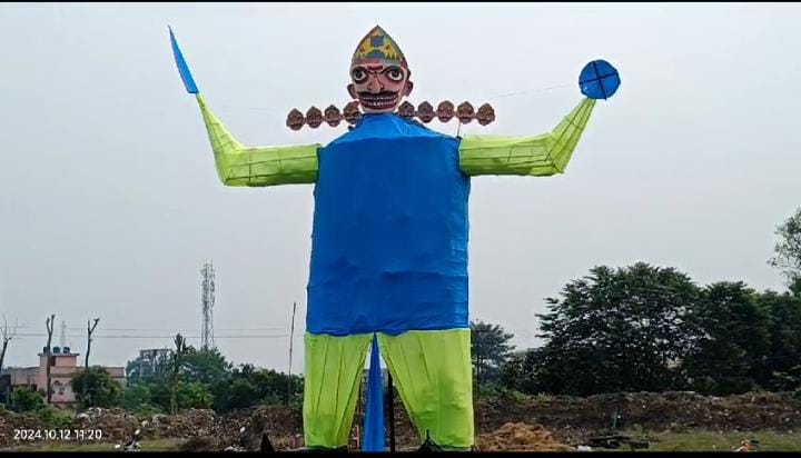 सरायकेला:कांड्रा में आज जलेगा 71 फीट का रावण, पूर्व मुख्यमंत्री चंपाई सोरेन होंगे शामिल, पुलिस अलर्ट 