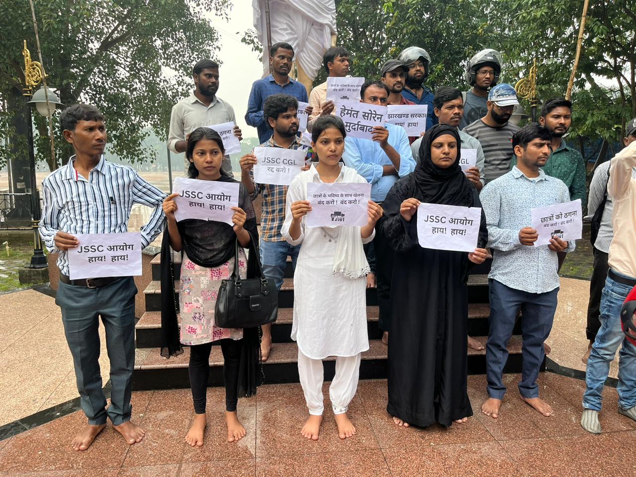 आज से रांची के मोराबादी मैदान में JSSC CGL के अभ्यर्थियों का महाधरणा, जानिए अब क्या कह रहे हैं छात्र