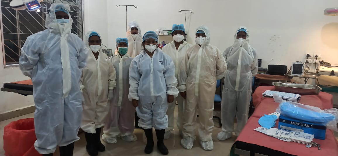 काफी जद्दोजहद के बाद कोरोना पॉजिटिव महिला ने दिया बच्चे को जन्म, जच्चा बच्चा दोनों स्वस्थ