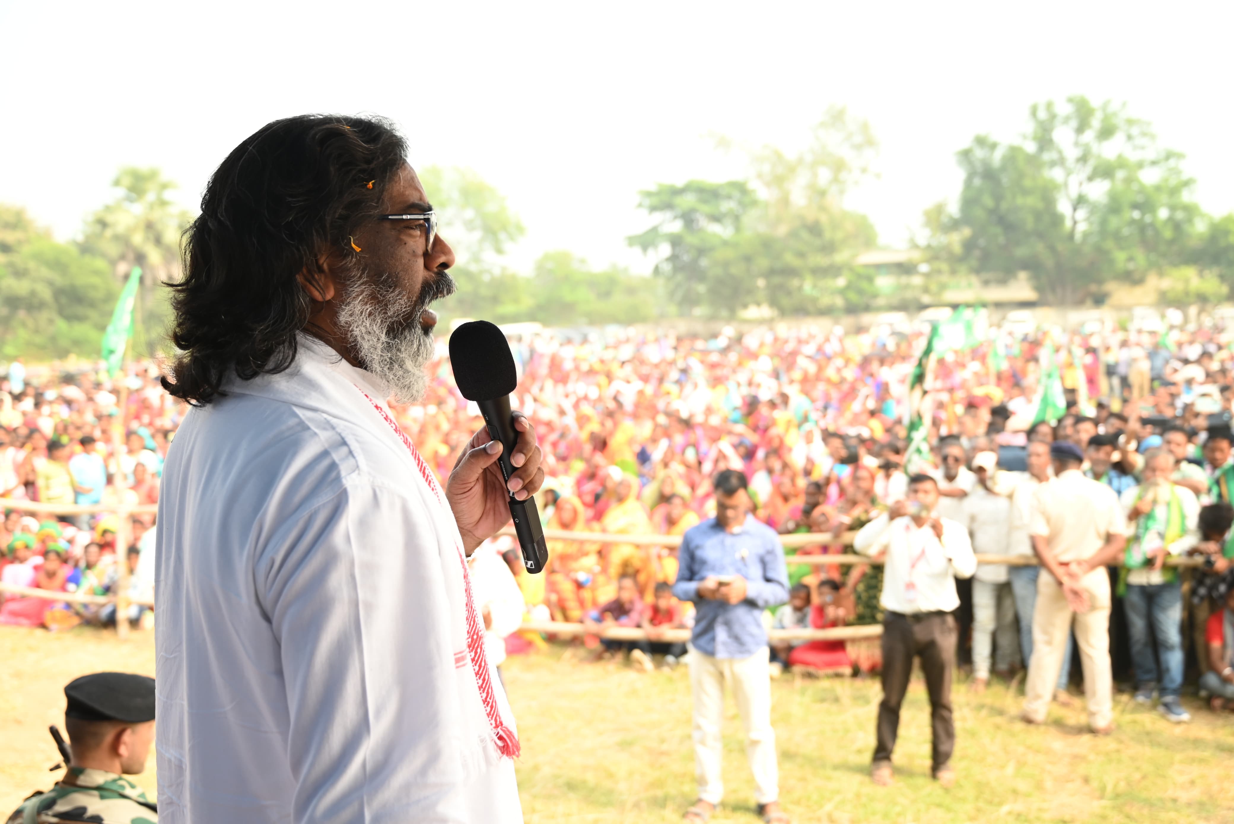 बेटी की बात करने वालों ने सामूहिक रेप के आरोपी को चुनाव में छोड़ दिया जिससे भाजपा का प्रचार हो सके:हेमंत  