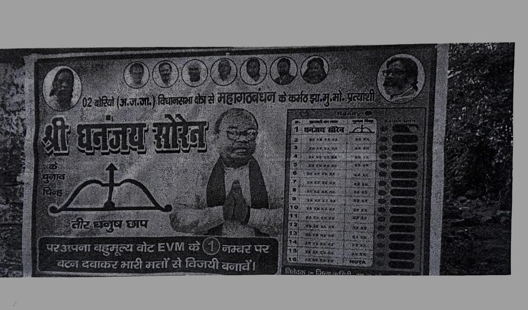 बोरियो से भाजपा प्रत्याशी लोबिन हेम्ब्रम ने झामुमो प्रत्याशी धनंजय सोरेन के खिलाफ दर्ज कराया एफआईआर, जानिए क्या है मामला