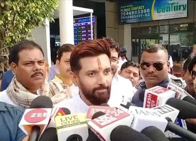 चिराग पासवान का दावा, झारखंड- महाराष्ट्र में बनेगी एनडीए की सरकार  