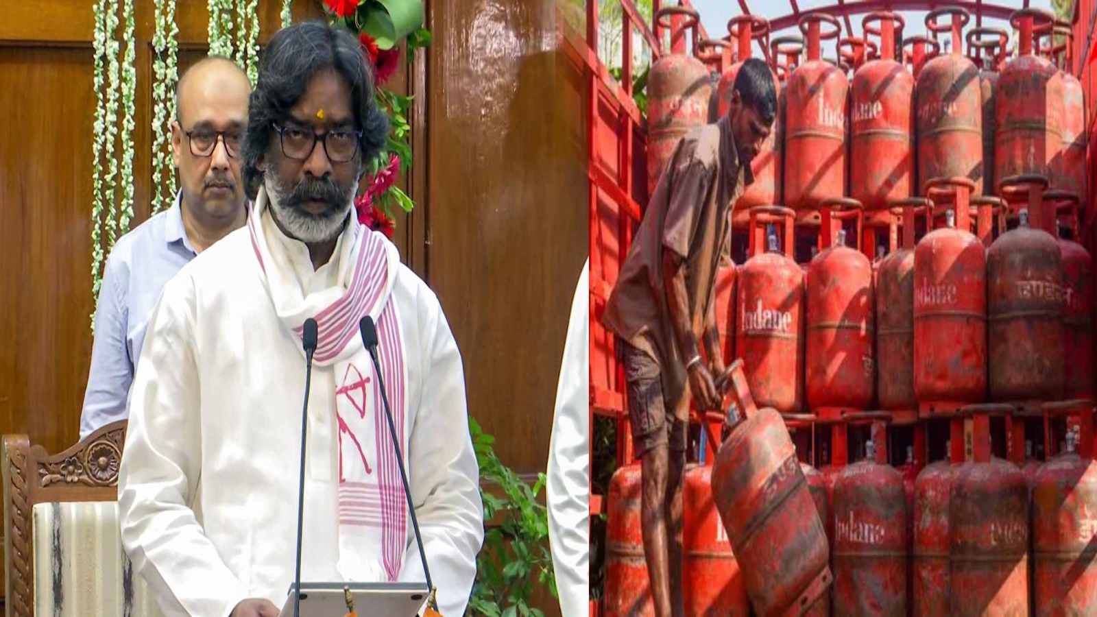 शपथ लेते ही एक्शन में होंगे हेमंत, पहले कैबिनेट में 450 रुपये में गैस सिलेंडर वाली गांरटी पर लगाएंगे मुहर !