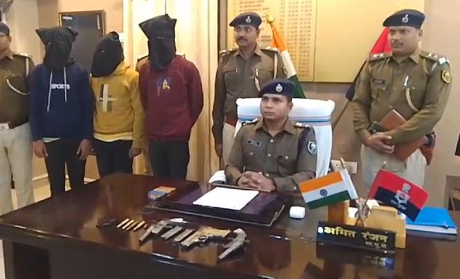 टॉप-10 की सूची में शामिल कुख्यात अपराधी गिरफ्तार, हत्याा, लूट समेत कई मामलों में दर्ज है एफआईआर