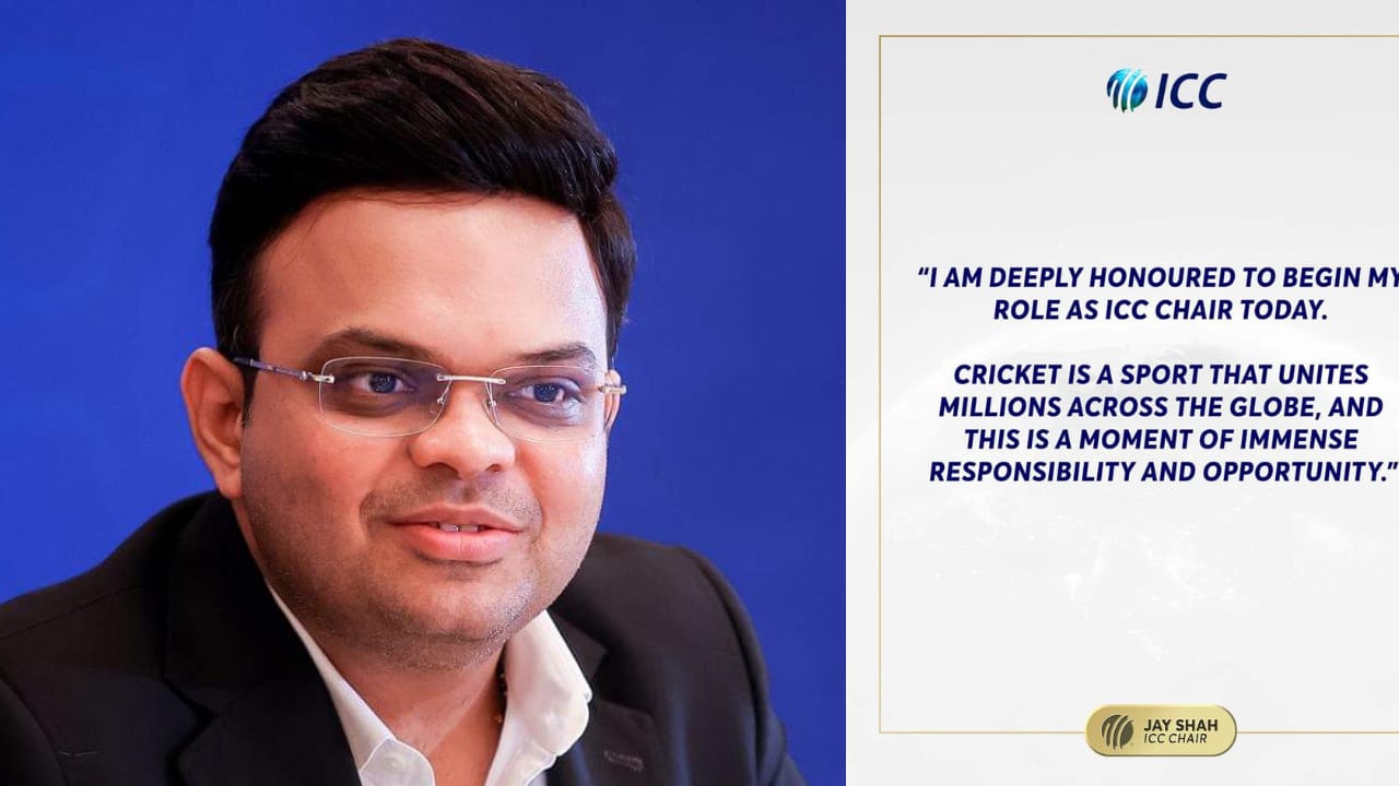 अमित शाह के सुपुत्र जय शाह ने ICC के चेयरमैन का पद संभाला, जानिए क्या कहा
