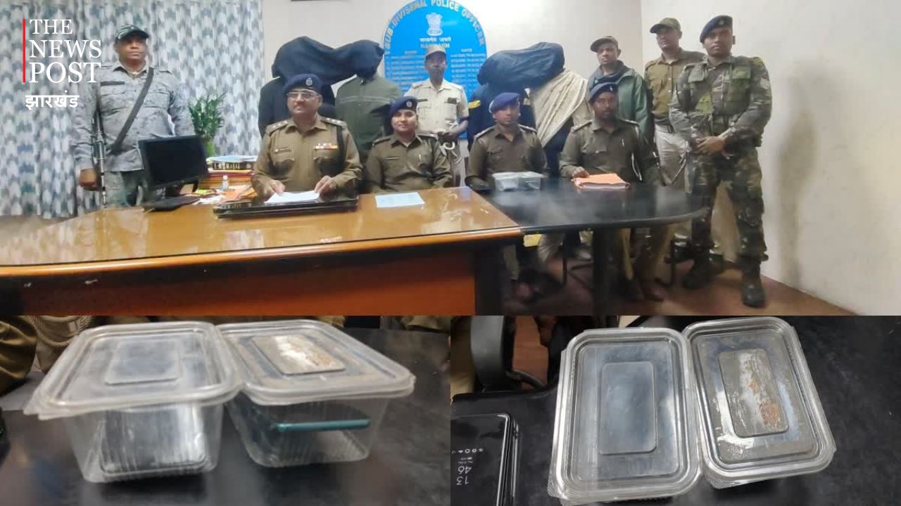 रामगढ़ पुलिस की बड़ी कार्रवाई, रंगदारी मांगने वाले पांडेय गिरोह के चार सदस्य गिरफ्तार