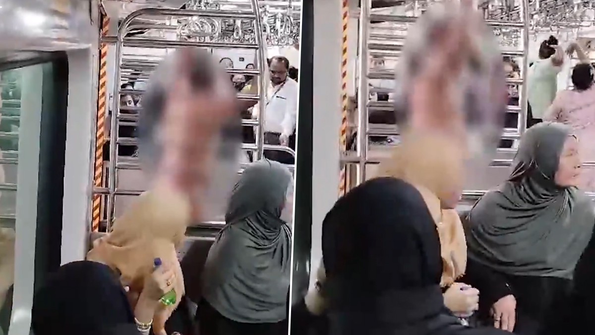 Viral: मुंबई लोकल ट्रेन के महिला कम्पार्टमेंट में ज़ब घुस आया नग्न व्यक्ति तो देखिए फिर क्या हुआ