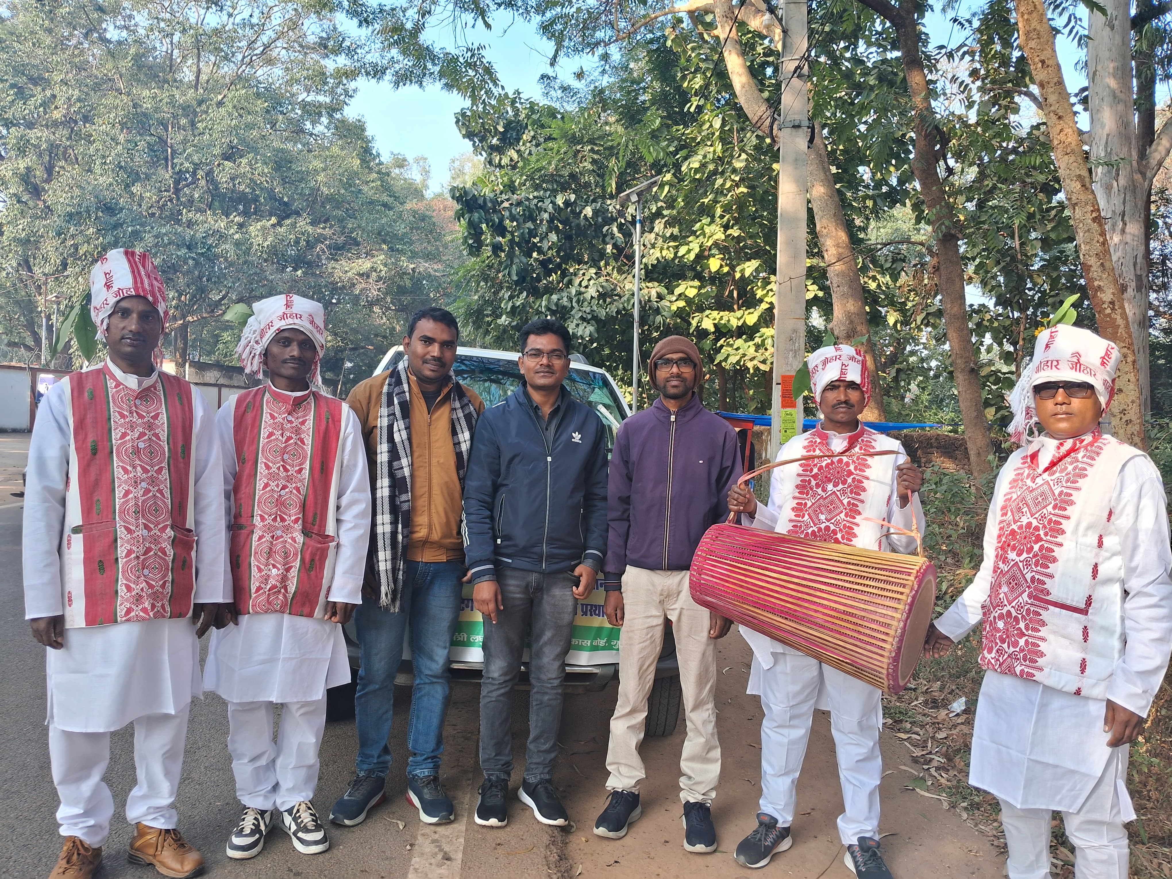 वाद्य यंत्र मांदर को पहचान दिलाने के लिए दिल्ली रवाना हुई टीम, GI टैगिंग पर होगी सुनवाई