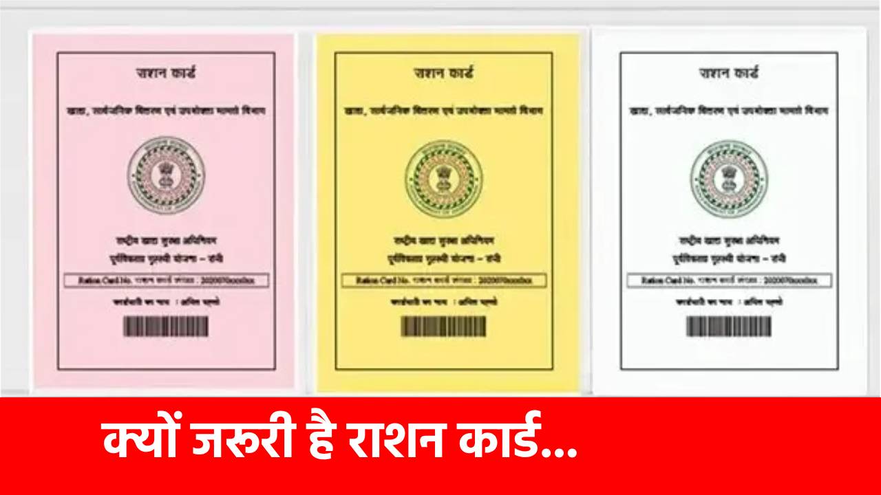 आखिर आपके लिए क्यों जरूरी है राशन कार्ड, कई योजनाएं जुड़ी हैं इन गुलाबी और हरे कार्ड से, डेडलाइन से पहले करा ले E-KYC