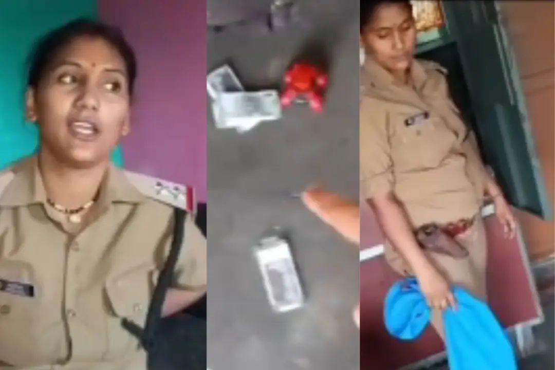 पति ने घूसखोर पुलिसिया पत्नी का किया भंडाफोड़, कहा- तेरी जैसी ने पुलिस को किया बदनाम, वीडियो देख लोगों ने दी अपनी राय