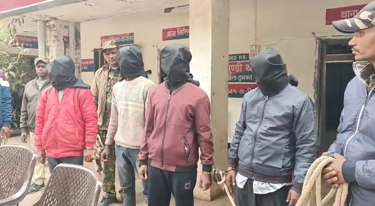 जस्टिस का मोबाइल हुआ चोरी तो सक्रिय हुई पुलिस, अंतरप्रांतीय चोर गिरोह के चार सदस्य गिरफ्तार