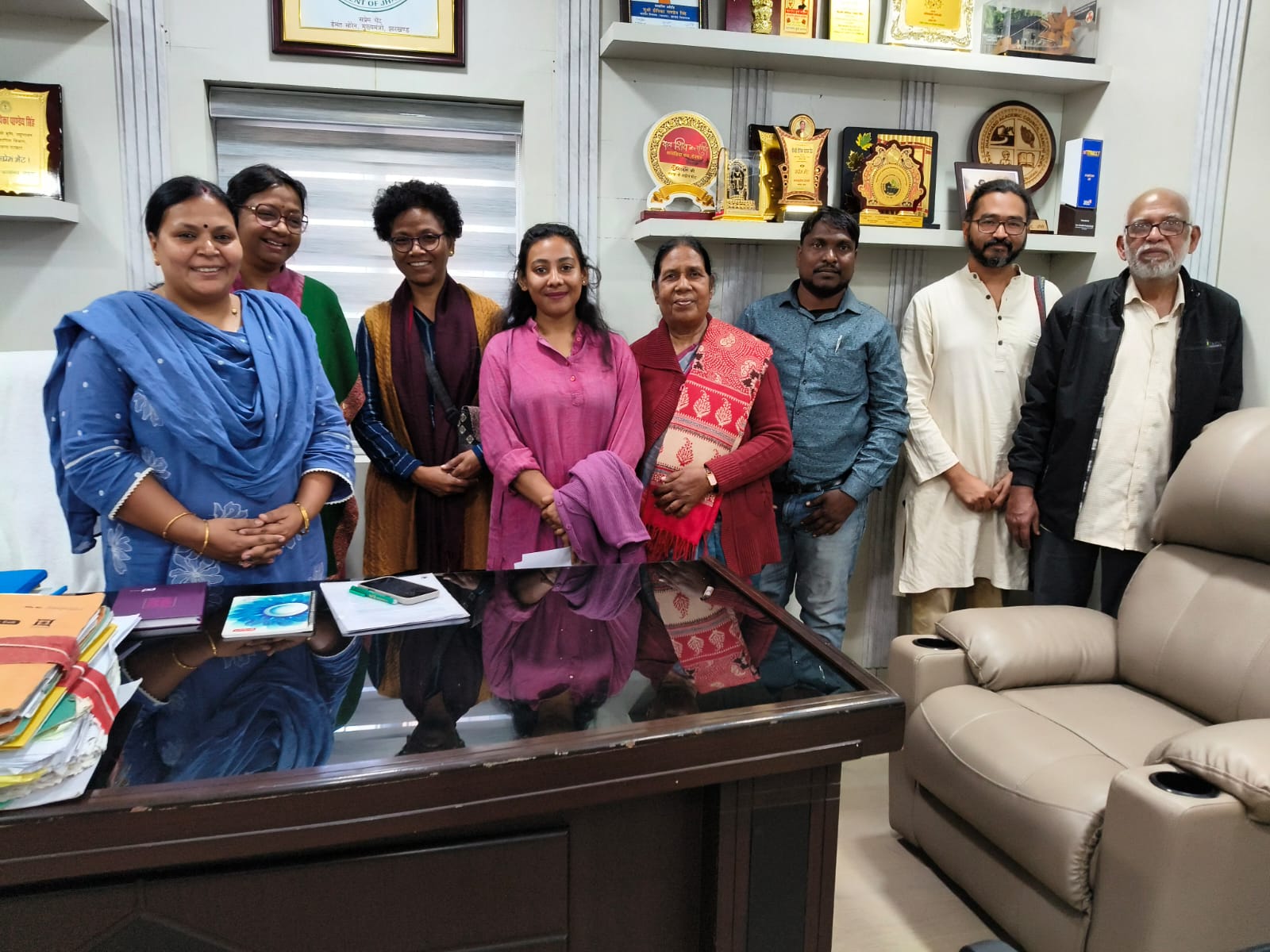 झारखंड जनाधिकार महासभा ने ग्रामीण विकास मंत्री से की मुलाकात, PESA नियमावली से जुड़ी शिकायतों को दूर करने की अपील