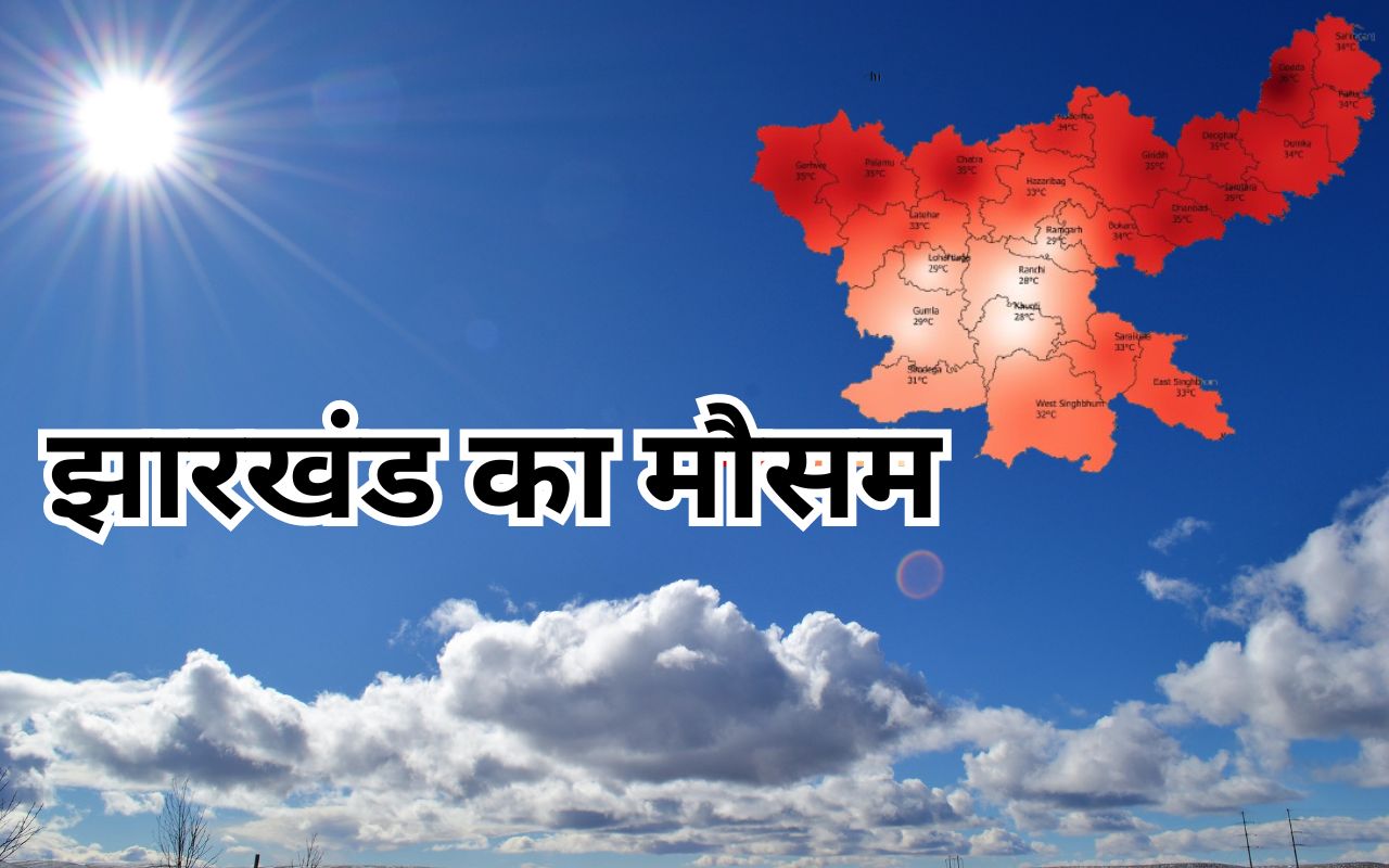 Weather News: झारखंड के इन जिलों में अभी से सताने लगी भीषण गर्मी, अधिकतम तापमान पहुंचा 36 डिग्री, पढ़े अपने जिले का हाल