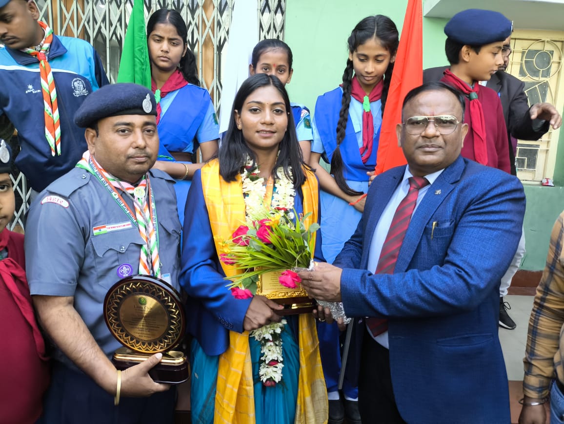 खो खो विश्व कप में स्वर्ण पदक जीतकर बिहार लौटी मोनिका साह, भागलपुर में हुआ भव्य स्वागत 