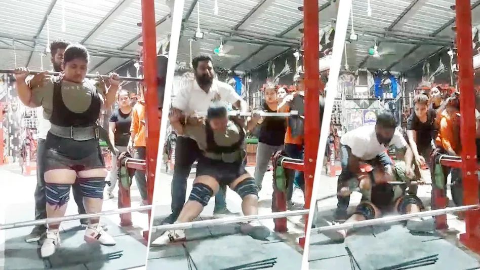 वेट लिफ्टिंग करते वक्त 270 KG वजन महिला की गर्दन पर गिरा, पावर लिफ्टर की जिम में ही हुई मौत,  वीडियो वायरल