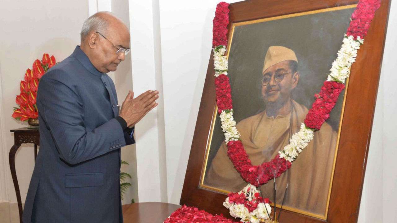 देश भर में मनाया जा रहा सुभाषचंद्र बोस जयंती, राष्ट्रपति और प्रधानमंत्री ने दी श्रद्धांजलि