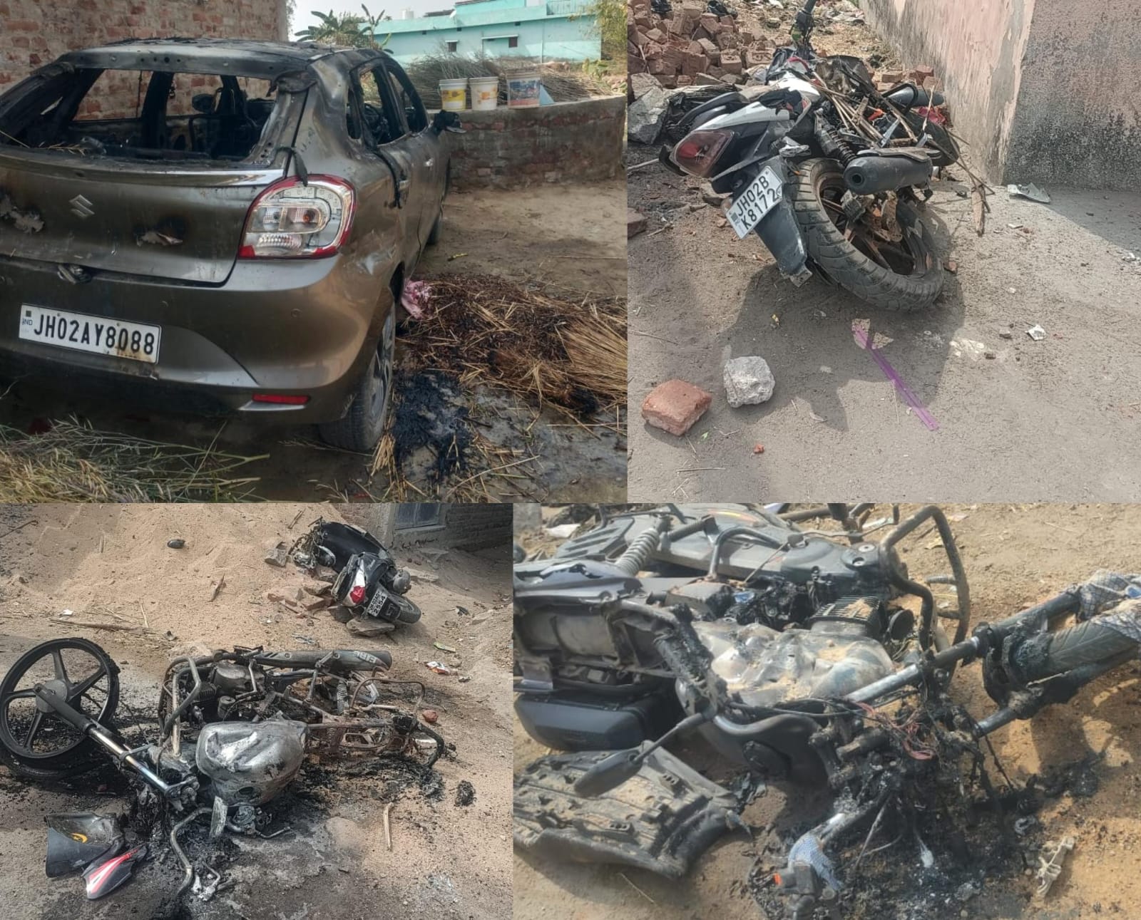 हिंसक झड़प के बाद छावनी में तब्दील हुआ हजारीबाग का यह गांव, वरीय अधिकारी लगा रहे हैं गश्त, सीसीटीवी का डीबीआर पुलिस ने किया जब्त