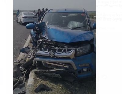 मोकामा बख्तियारपुर फोरलेन पर तीन वाहनों में हुई जोरदार टक्कर, हादसे में डॉक्टर की मौत