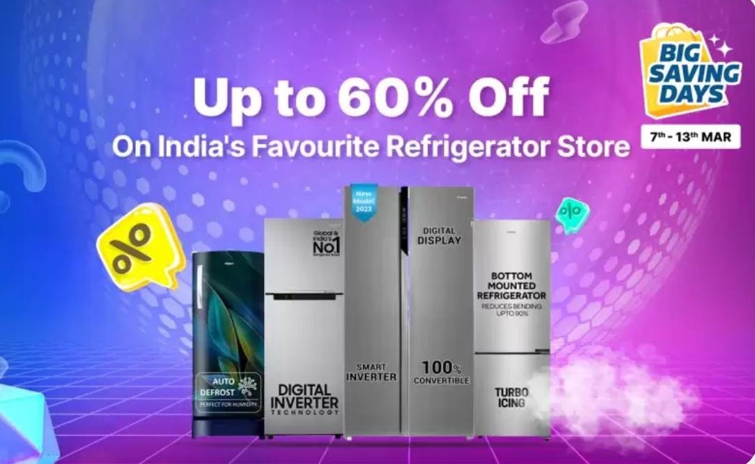 गर्मियों के लिए फ्लिपकार्ट लाया धमाकेदार डील्स, सस्ते हो गए फ्रिज, सिर्फ 12 हजार से शुरू हो रही कीमत