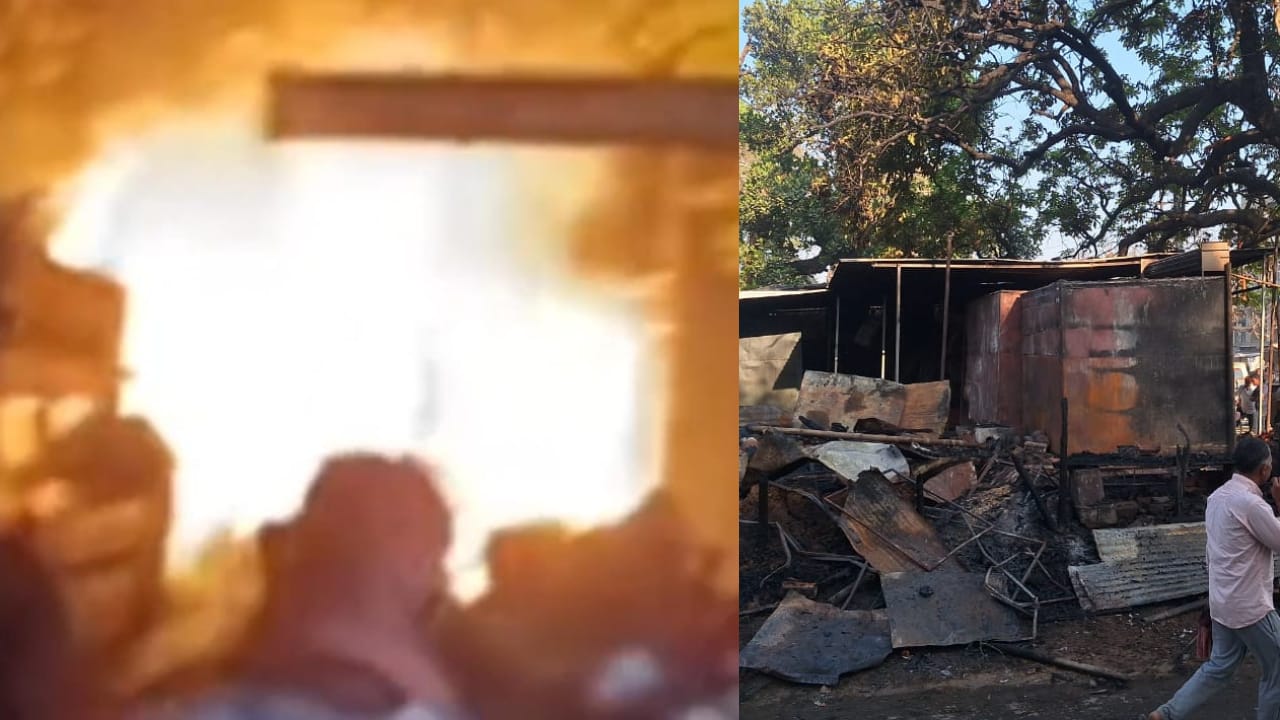 गिरिडीह: डुमरी मोड में दो दुकानों में लगी भयंकर आग, सारा सामान जलकर राख, लाखों के नुकसान की आशंका 