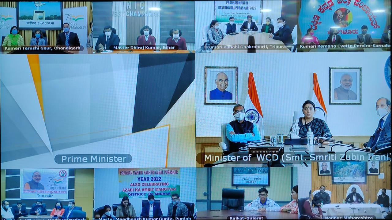 राष्ट्रीय बाल पुरस्कार विजेताओं से पीएम ने कॉन्फ्रेंसिंग के जरिए की बात, झारखण्ड की बेटी सविता ने बढ़ाया मान
