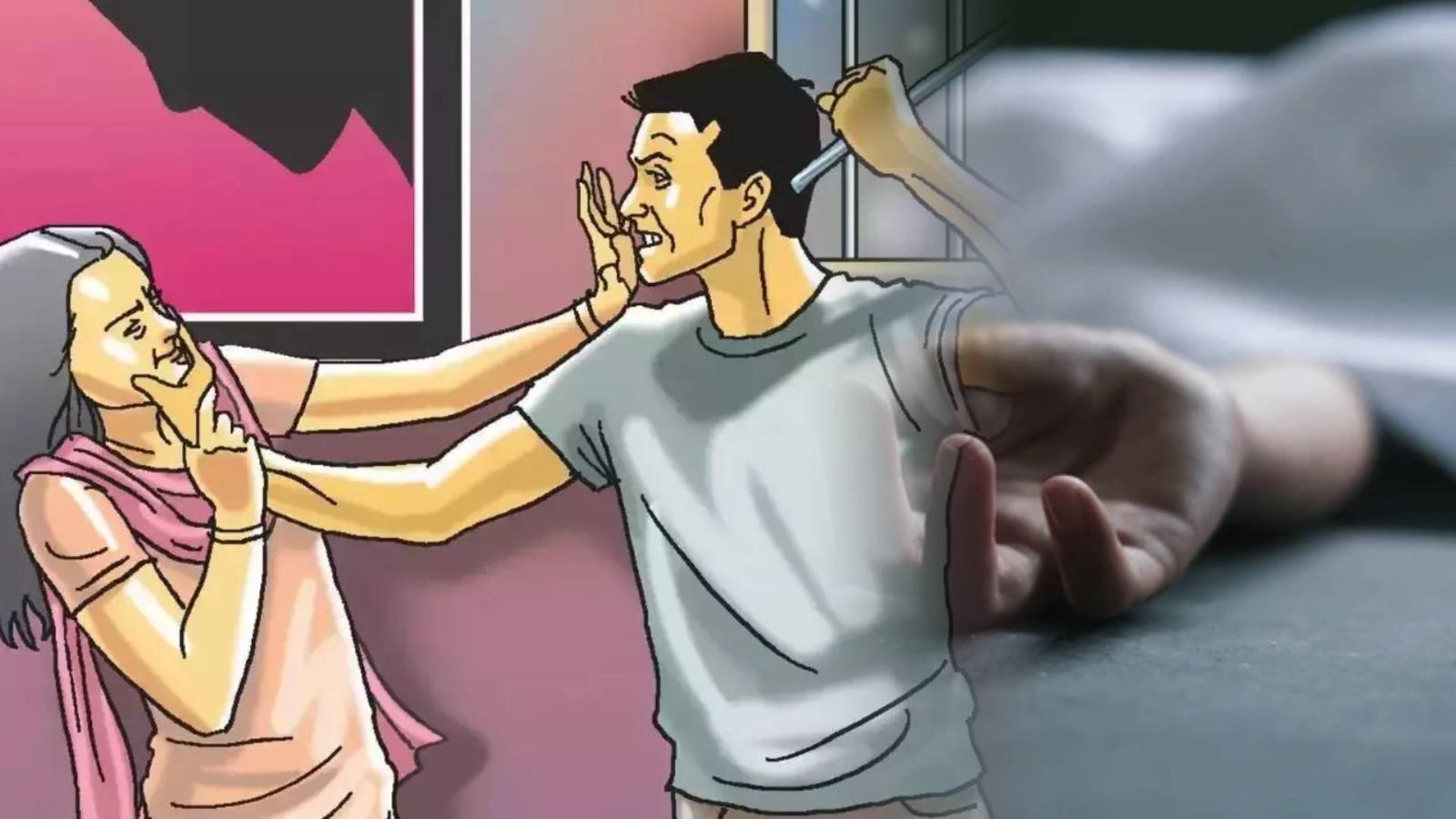 सर, बीवी कहना नहीं मानती थी, इसलिए टांगी से काट डाला