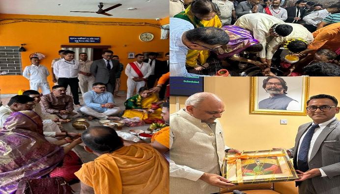 बाबा दरबार में पहुंचे सुप्रीम कोर्ट के न्यायमूर्ति, झारखंड हाई कोर्ट के जस्टिस व सेंट्रल बोर्ड ऑफ डायरेक्ट टैक्स के चेयरमैन, की पूजा-अर्चना