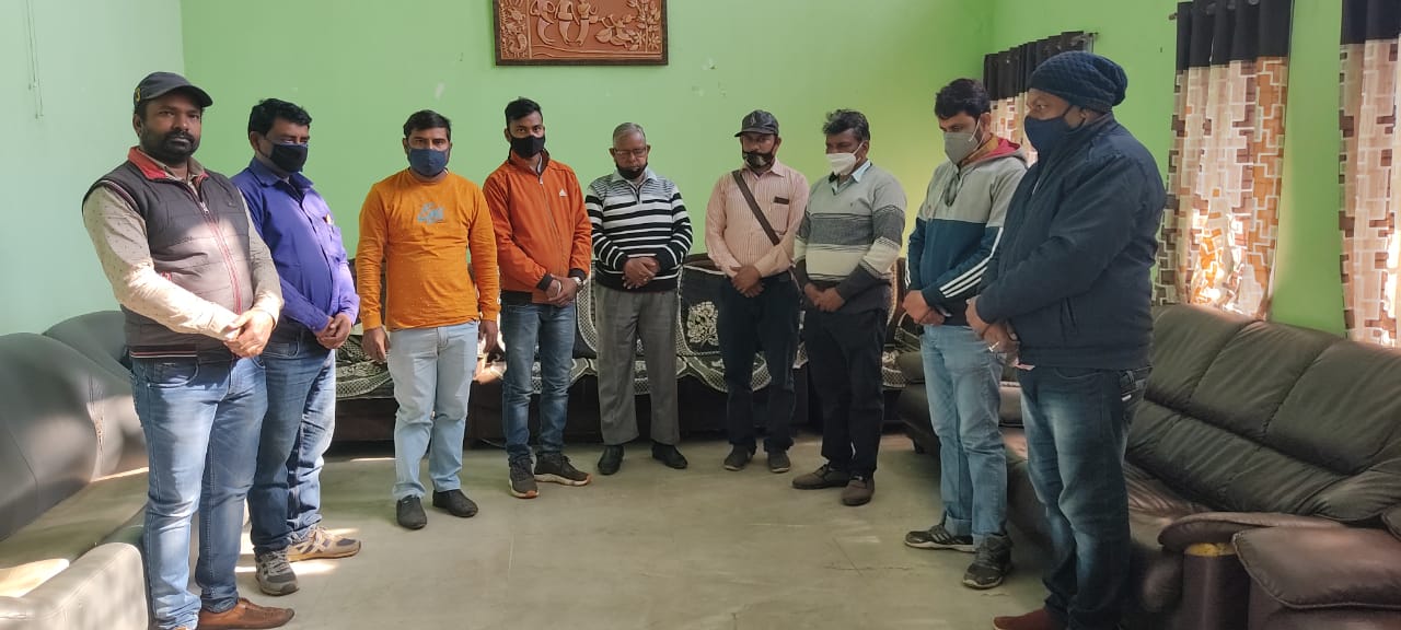 पत्रकार अनंत विजय मिश्रा के असामयिक निधन पर कोल्हान के पत्रकारों ने जताया शोक