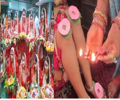 अग्निपरीक्षा से कम नहीं है मिथिलांचल का ये पर्व, पढ़ें क्यों जलती बाती से दागा जाता है नवविवाहिता का घुटना और पैर