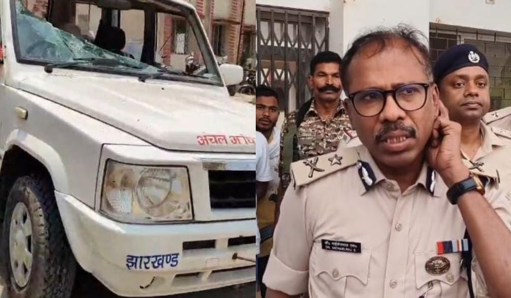 Big Update: गिरिडीह के अंचल कार्यालय में पथराव व तोड़फोड़ की घटना के बाद पहुंचे आईजी, कहा-दोषियों के खिलाफ होगी कड़ी कार्रवाई