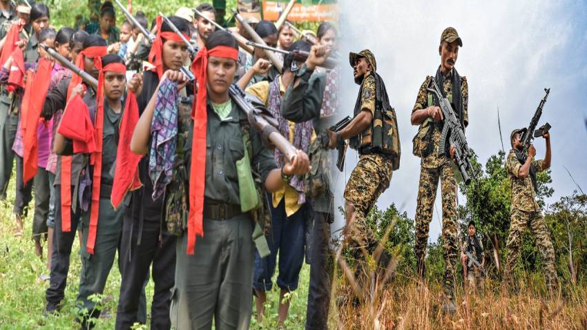 NAXAL OPERATION: IED ब्लास्ट में पांच जवान शहीद, 8 नक्सली ढेर,दो बड़े माओवादी शामिल