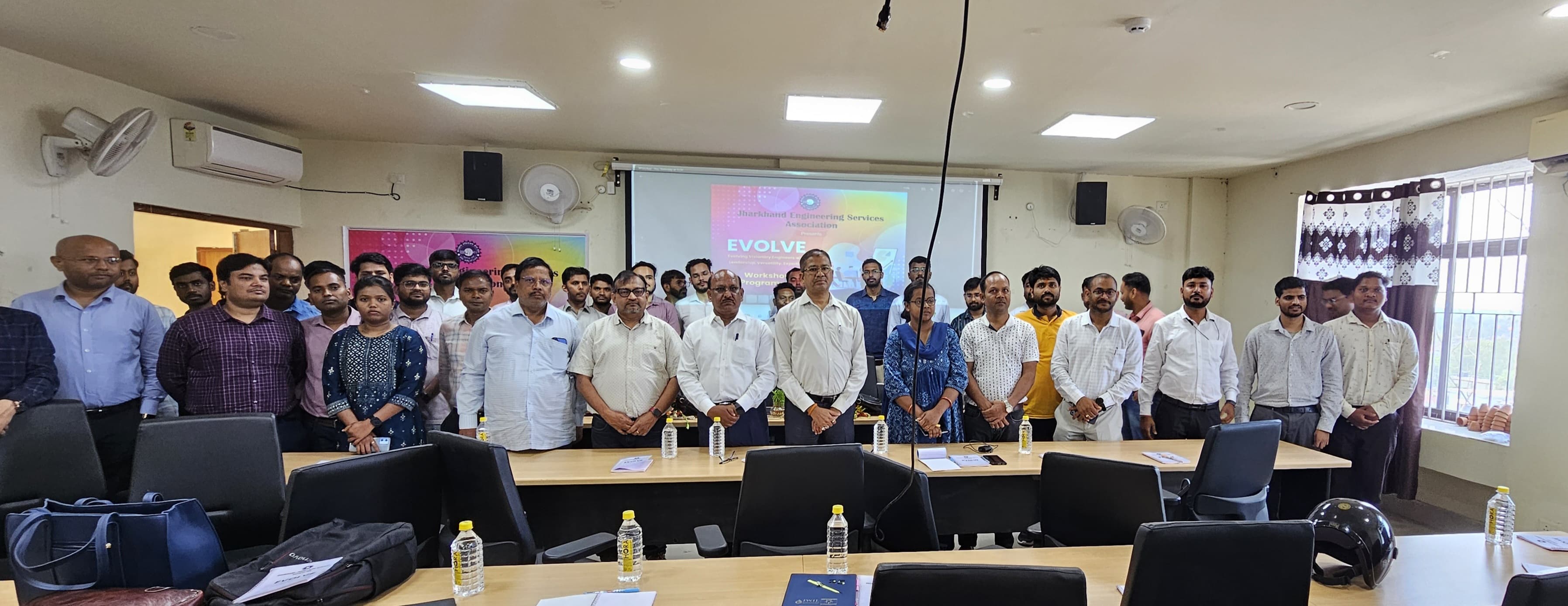 झारखंड अभियंत्रण सेवा संघ का वर्कशॉप, कई विभागों के अभियंता हुए शामिल