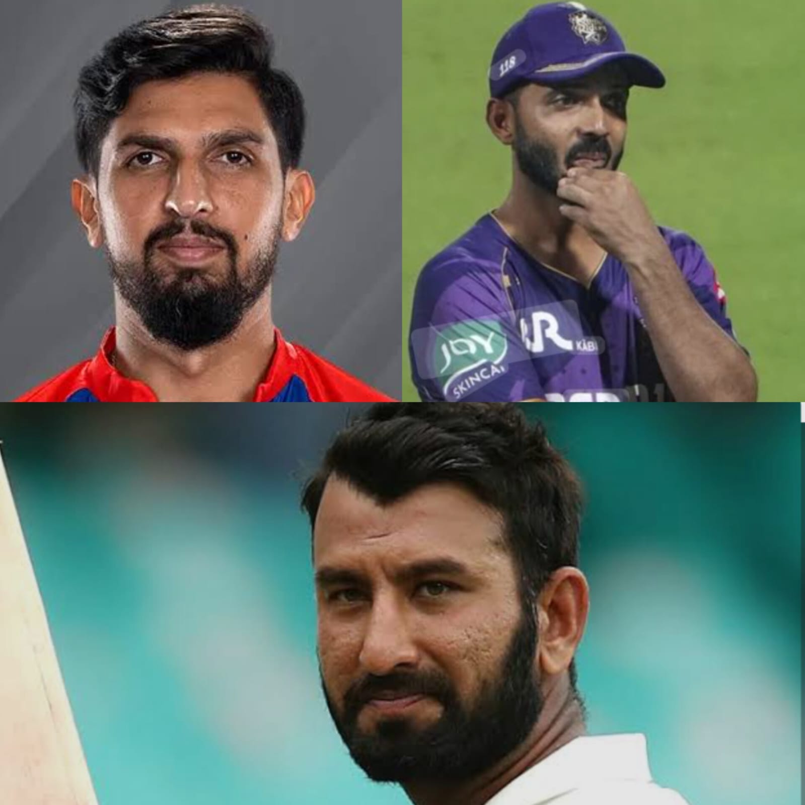 तीन दिग्गजों का टेस्ट करियर खत्म, इंग्लैंड के खिलाफ 5 टेस्ट मैचों की सीरीज में नहीं मिला मौका