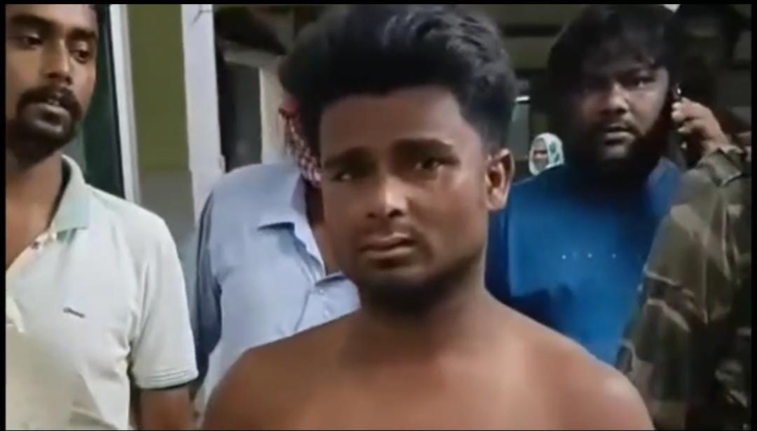 मॉब लिंचिंग के शिकार होने से बचे दो बिजली मिस्त्री, असामाजिक तत्वों ने पोल से खींच कर जमकर की कुटाई, जब पहुंची पुलिस तो.....