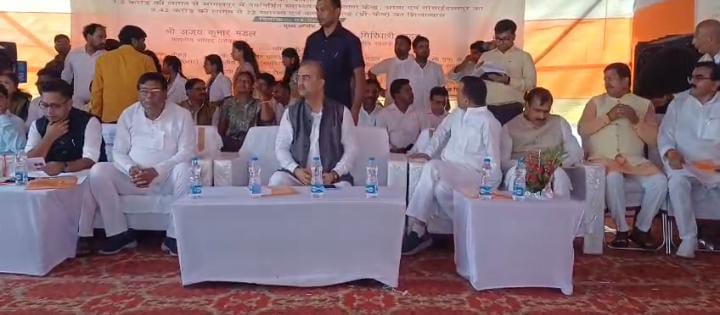 भागलपुर को स्वास्थ्य के क्षेत्र में मिली बड़ी सौगात, स्वास्थ्य मंत्री मंगल पांडे ने  22 नए स्वास्थ्य एवं कल्याण केंद्रों का किया शिलान्यास