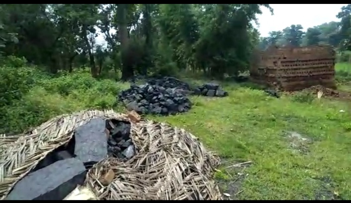 कोल फैक्टरी मालिक और सुरक्षा कर्मियों के संरक्षण में चल रहा कोयले का काला कारोबार, टास्क फोर्स ने साधी चुप्पी