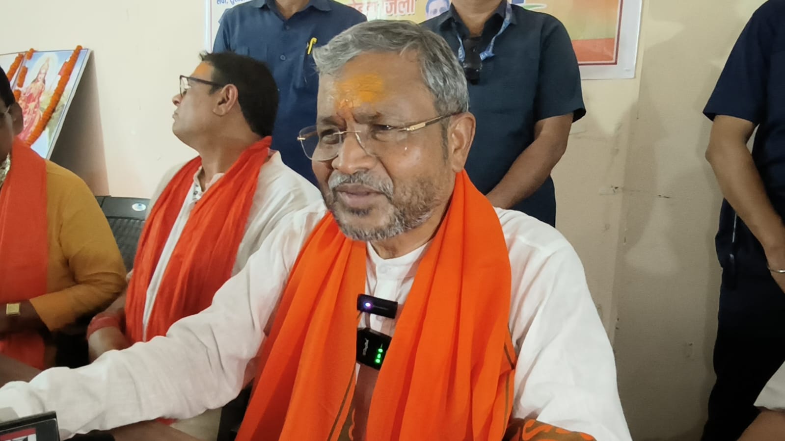 जिस राज्य में एक से डीजीपी न हो उस राज्य के कानून व्यवस्था का भगवन ही मालिक पत्रकारों को भी सचेत रहने का दिया सलाह: बाबूलाल 