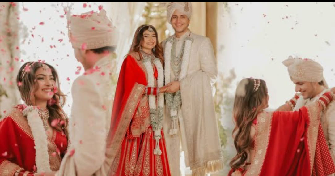 ट्रिगर्ड इंसान ने रचाई शादी, निश्चय मल्हान और रुचिका राठौर की ड्रीमी वेडिंग की तस्वीरें वायरल