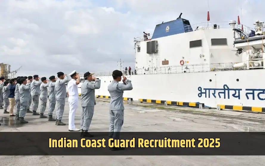 Indian Coast Guard 2025: इंडियन कोस्ट गार्ड में 630 पदों पर भर्ती, 10वीं और12वीं पास कर सकते हैं अप्लाई